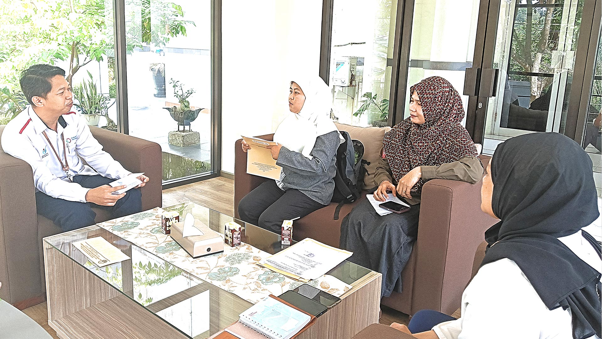 Kunjungan dari Balai Penerapan Standar Instrumen Lingkungan Hidup (BPSILHK) Samboja 