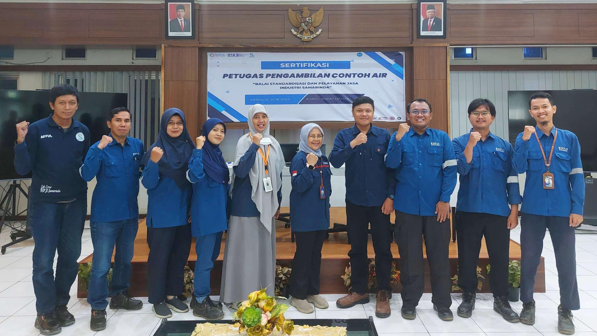 Sertifikasi Petugas Pengambil Contoh Air BSPJI Samarinda