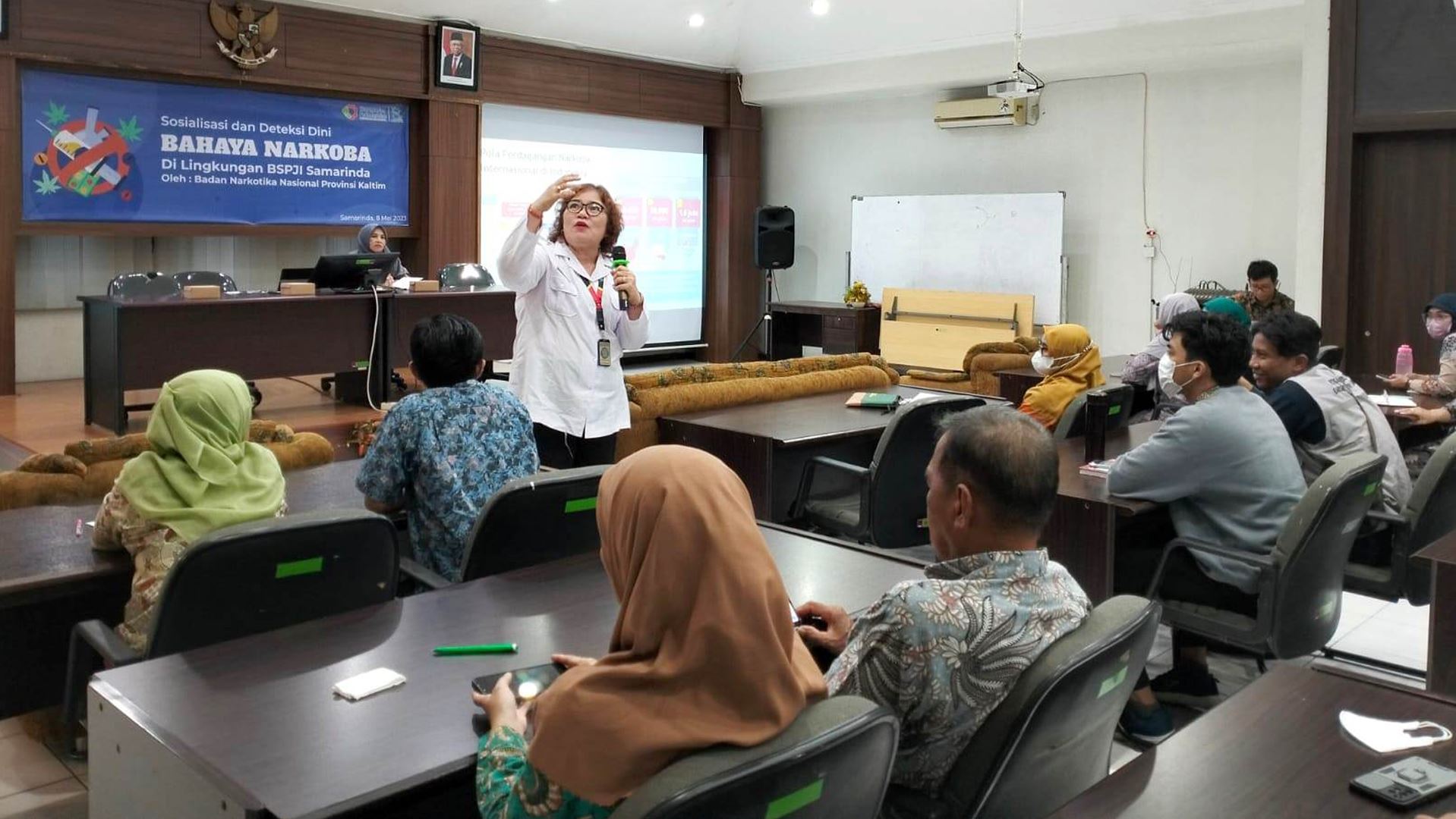 Sosialisasi dan Deteksi Dini Bahaya Narkoba BNNP Kaltim